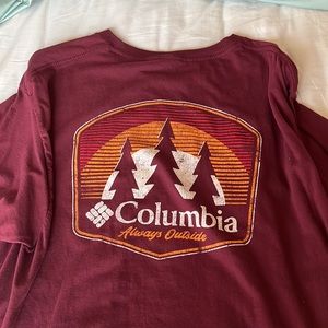 Gently worn Columbia tshirt